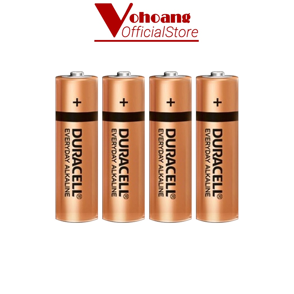 Pin AA Duracell Alkaline dung lượng cao chống chảy - Vỉ 4 viên