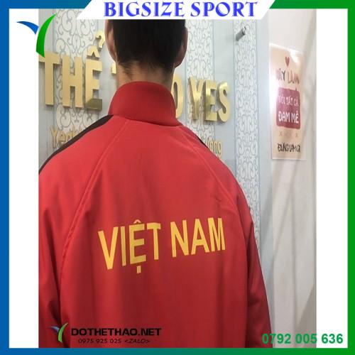 Áo Khoác Nam Big Size Cho Người 100kg - Hàng chính hãng Bigsize Sport - 100% made in VIỆT NAM 2023