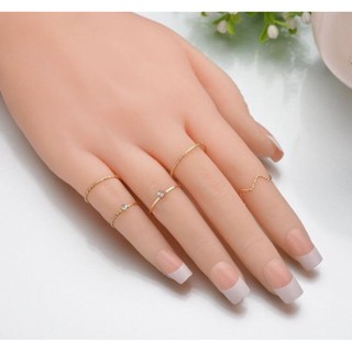 SET NHẪN 5 CHIẾC CÁ TÍNH
