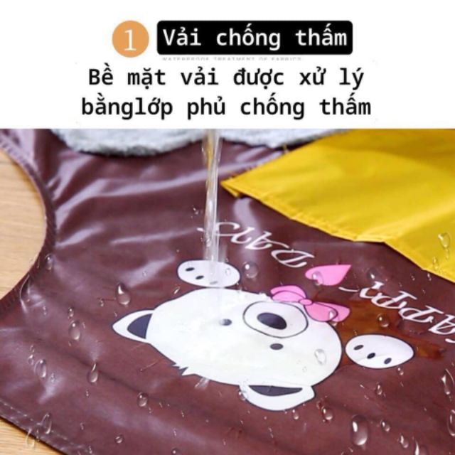 Gom sale nhanh tạp dề xuất Hàn - món đồ PHẢI CÓ trong mỗi gia đình&lt;br&gt;Tạp dề 2 in 1 không thấm nước. Tiện nghi dễ sỉ dụng