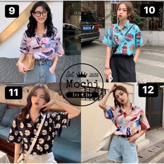 Áo sơ mi hoạ tiết