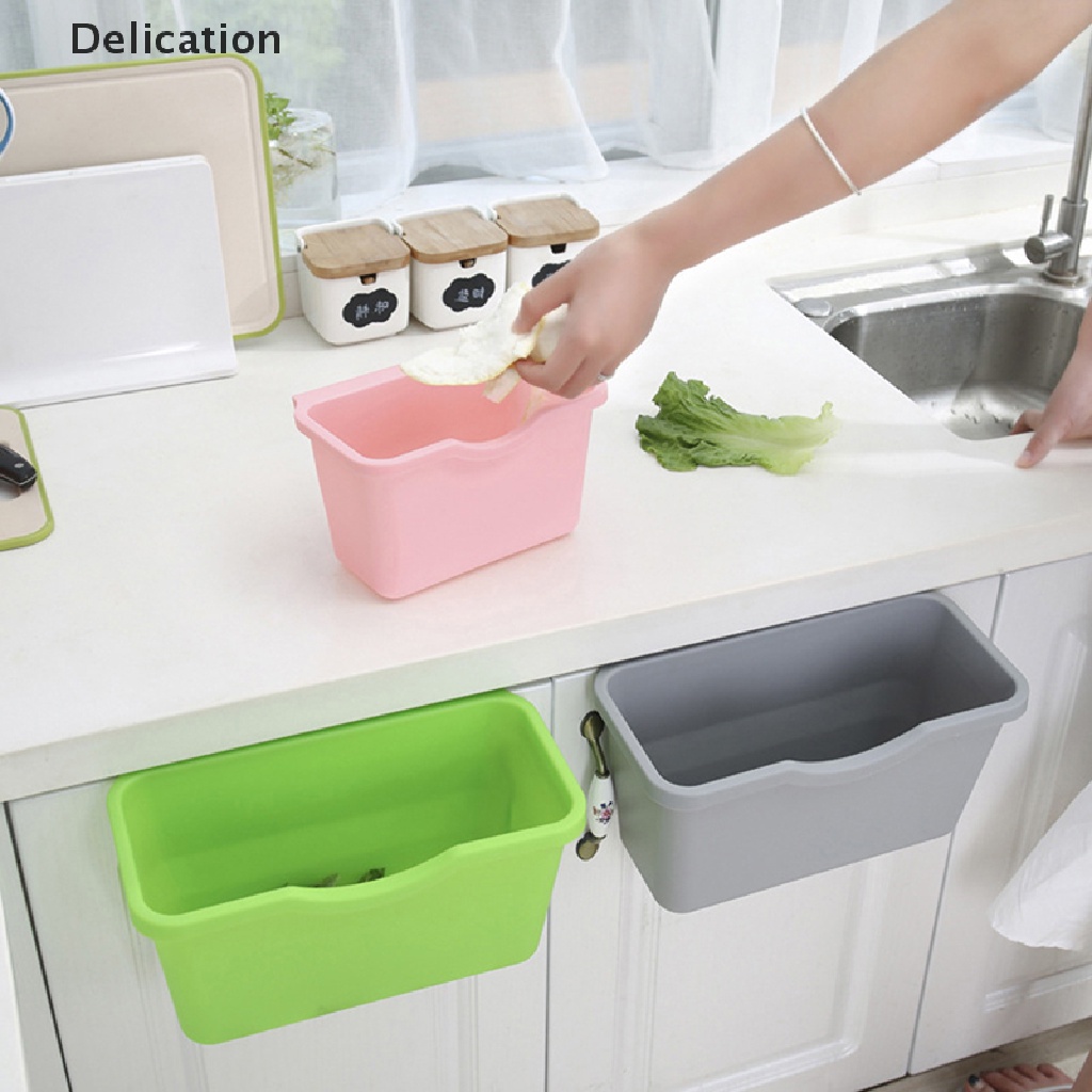 Giỏ Đựng Rác Treo Cửa Tủ Nhà Bếp Sáng Tạo