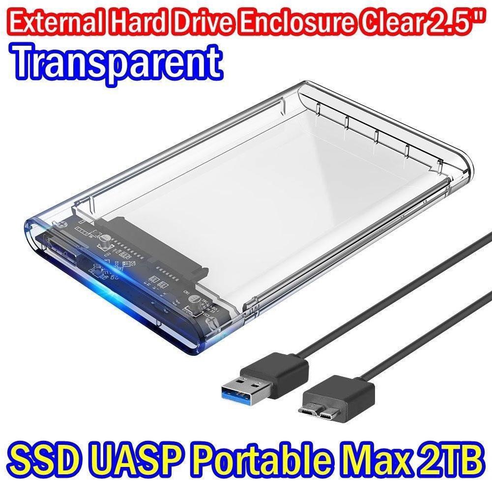 USB 3.0 2.5Inch SATA3 5gbps Ổ cứng kèm theo Vỏ Caddy cho ổ cứng / SSD ngoài