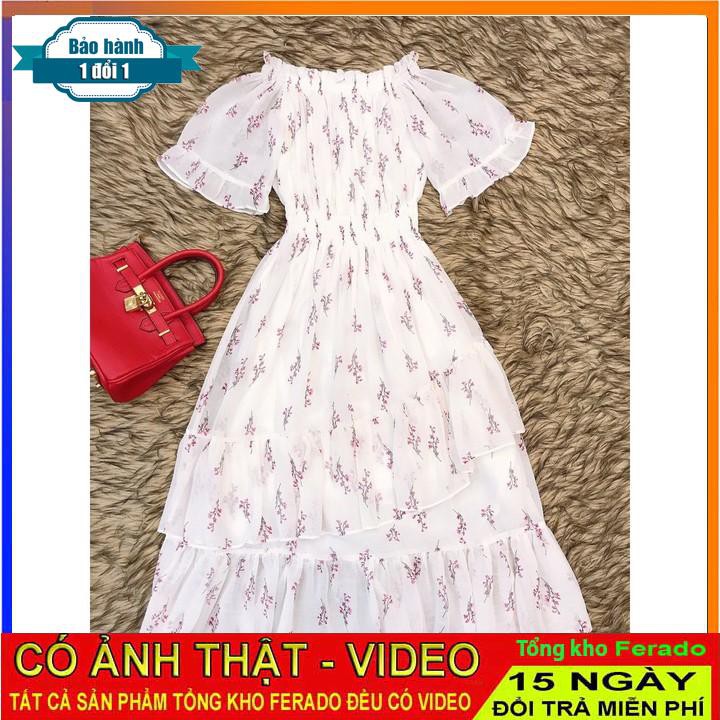 [ xả kho ] MiD Đầm HOA NHÍ V1122 Mie Design ảnh thật