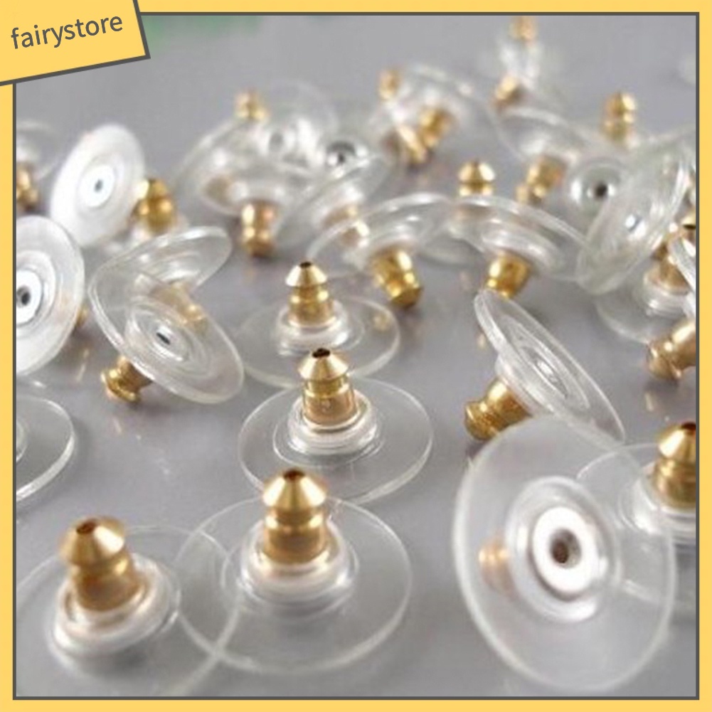 Set 50 Nút Chặn Khuyên Tai An Toàn Tiện Dụng