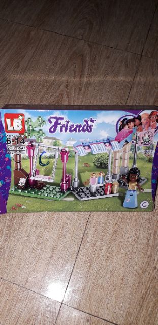 Lắp ráp 1 hộp LegoFreinds 5 Hot gril ca sĩ LB547 có trên 100 chi tiết