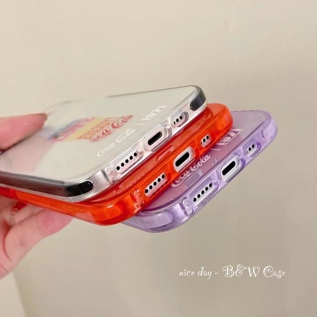 Ốp điện thoại mềm trong suốt chống sốc họa tiết cho Iphone 13 12 11 Pro Max X Xs Max Xr 6 6s 7 8 Plus