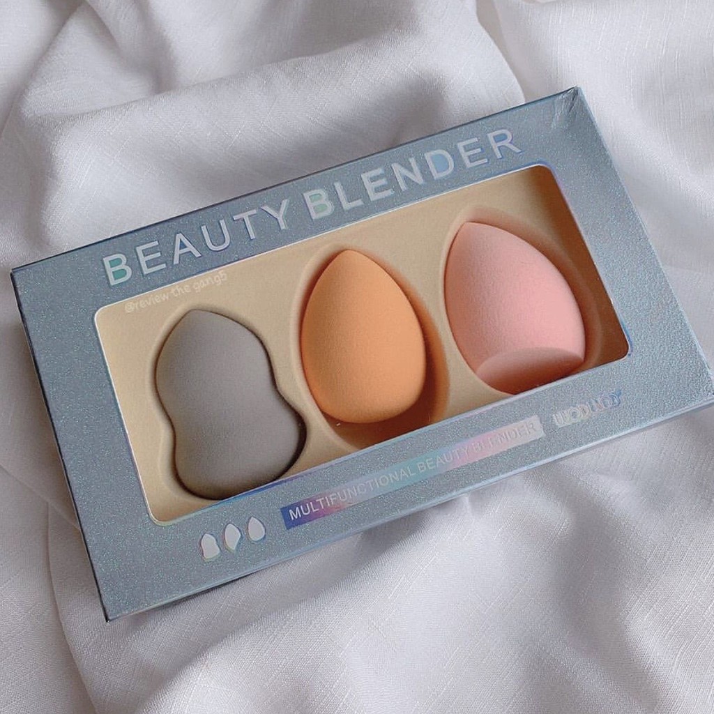 [WODWOD] Set 3 mút trang điểm Wodwod Beauty Blender (3037)