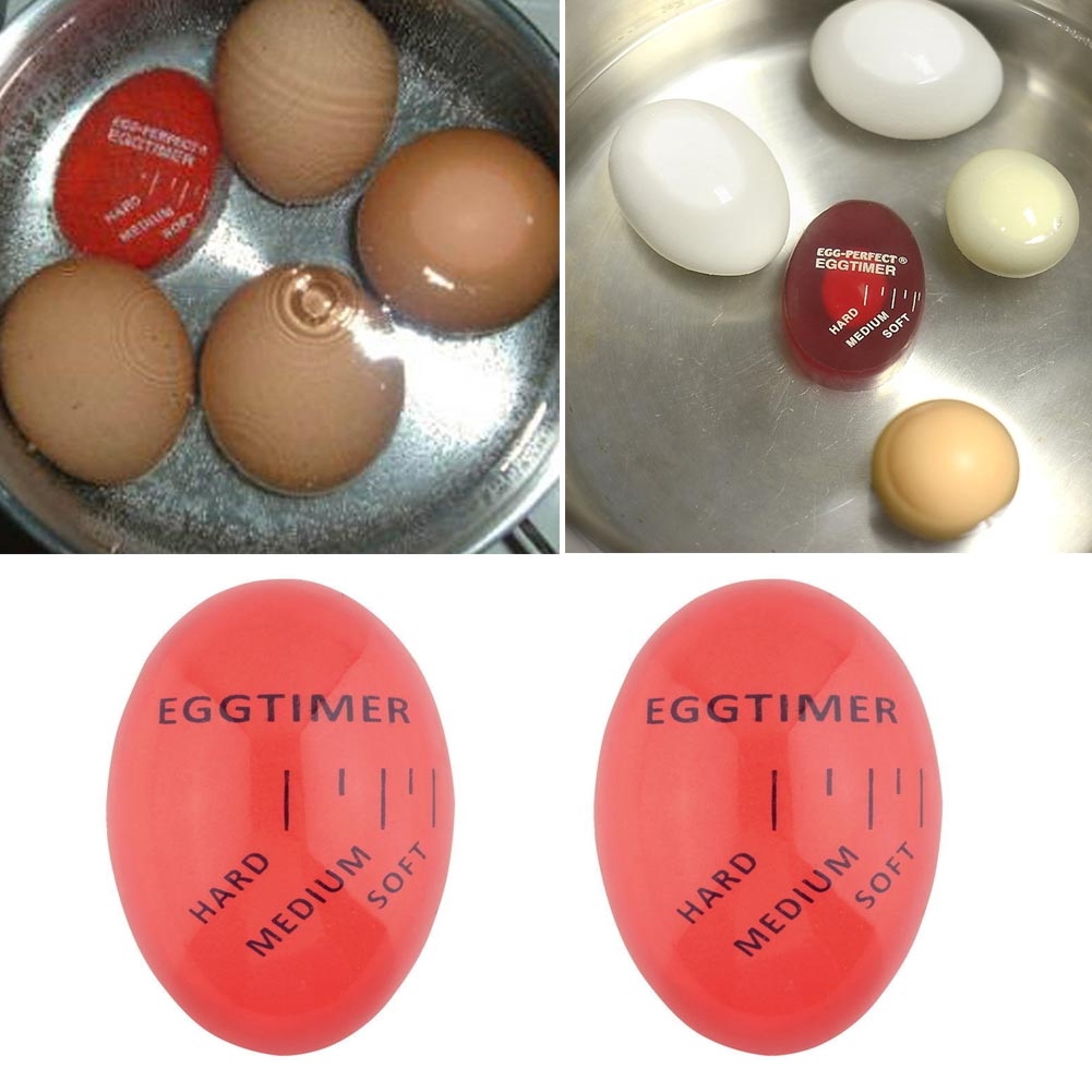 Trứng hỗ trợ đo thời gian luộc trứng tiện lợi