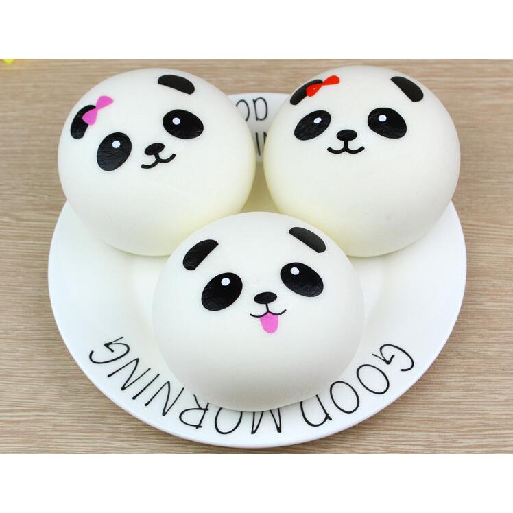 Đồ chơi squishy hình gấu trúc dễ thương kích thước 7cm có mùi thơm