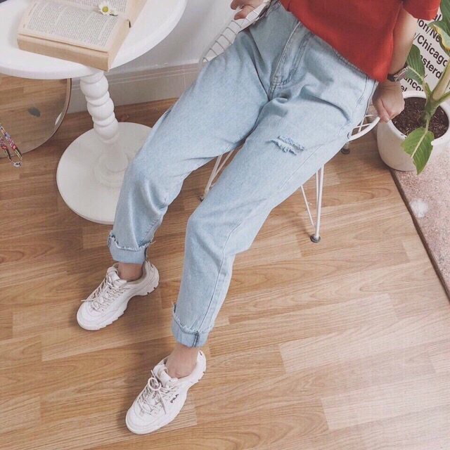 Baggy Jeans Rách💧 | BigBuy360 - bigbuy360.vn