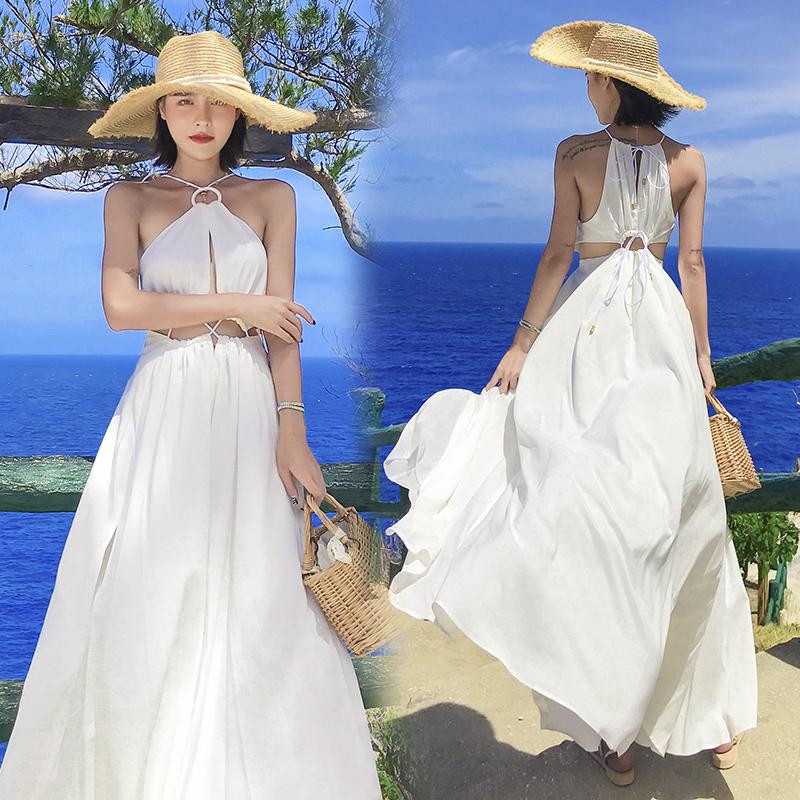 Jumpsuit Đi Biển Hở Lưng Quyến Rũ Cho Nữ