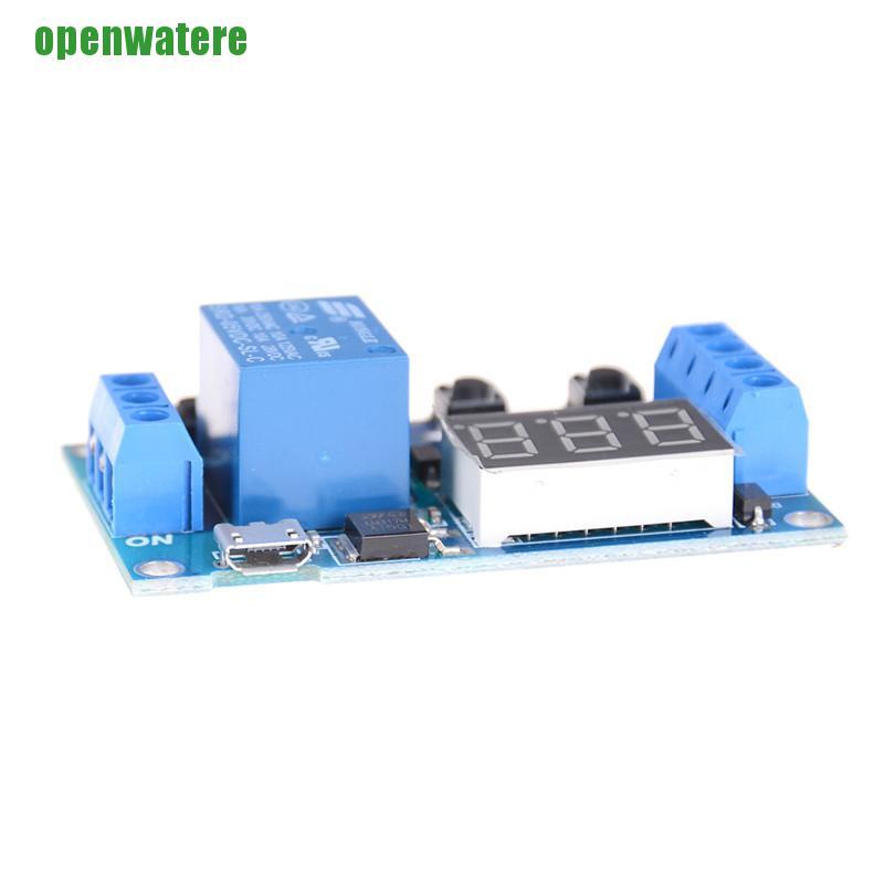 【open】6v-30v Relay Module Switch Trigger Time Delay Circuit Timer Cycle Adjustable