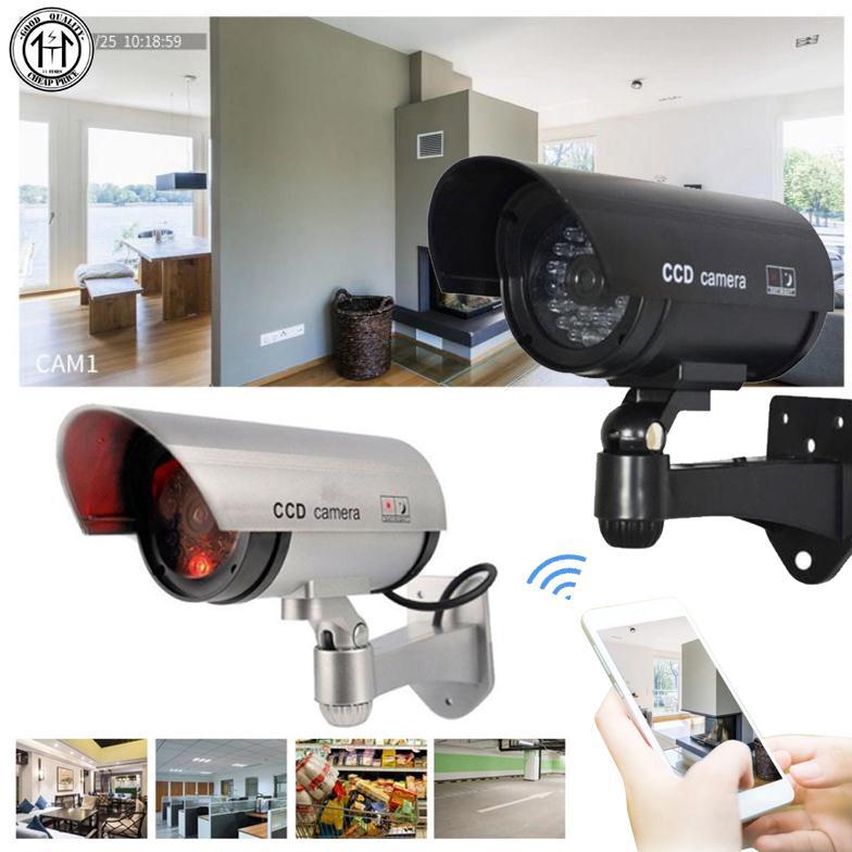 Camera an ninh giả có đèn LED nhấp nháy