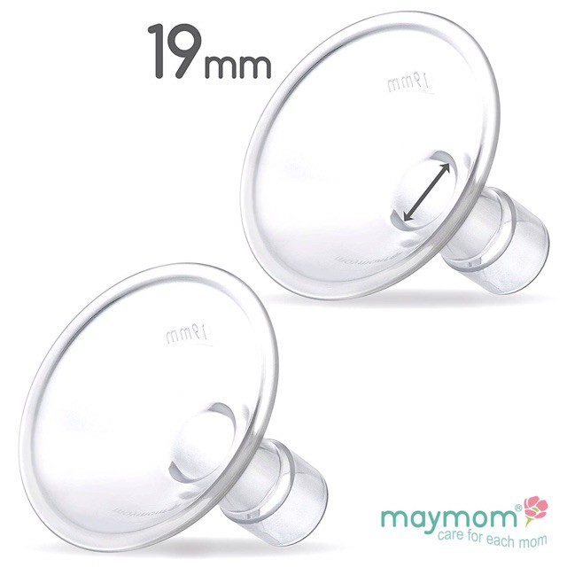 Phễu hút sữa chính hãng Maymom (phễu rời, giá 1 chiếc) các sz 13-15-17-19-21mm Chính Hãng Maymom, Tiêu chuẩn