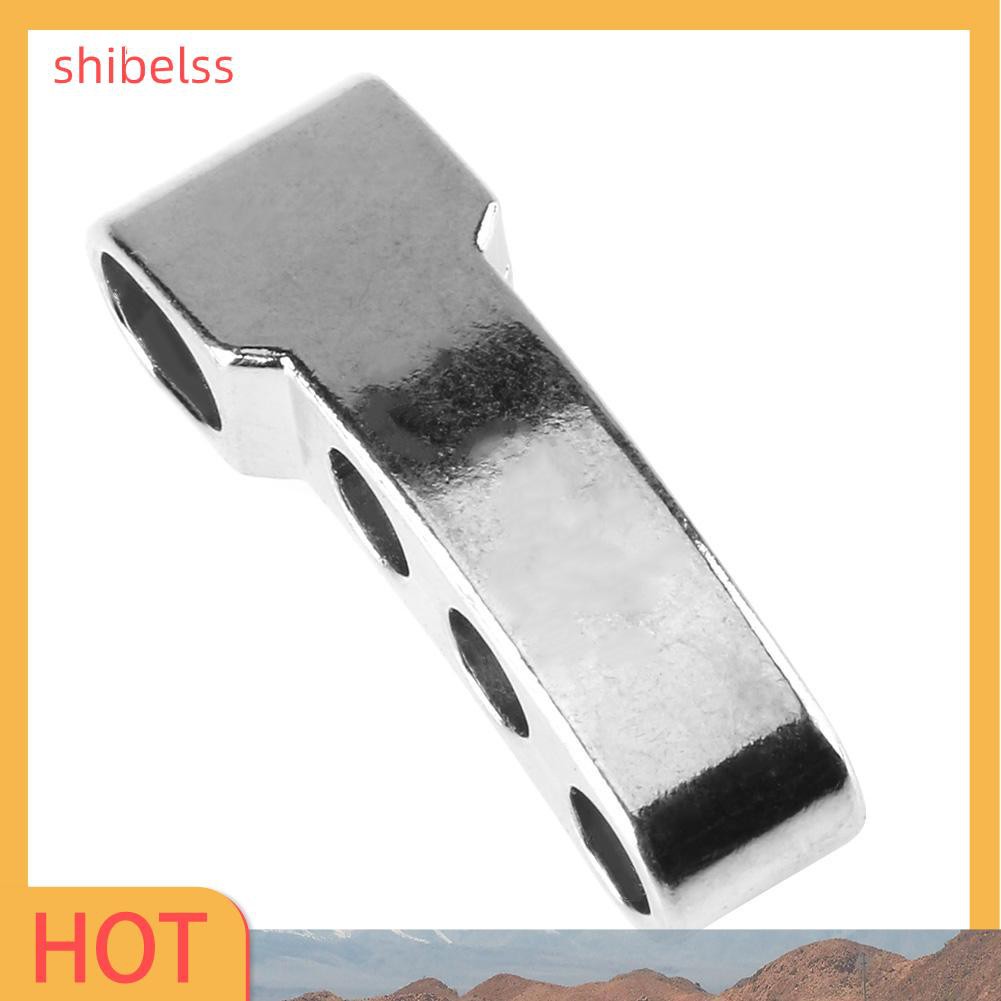 （ʚshibelss）Zinc Alloy Metal Buckle Shackle for Paracord Bracelet Outdoor Survival Tool