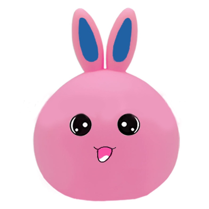 Đèn Ngủ Để Bàn Vinyl Hình Thỏ Dễ Thương Sáng Tạo FT2428