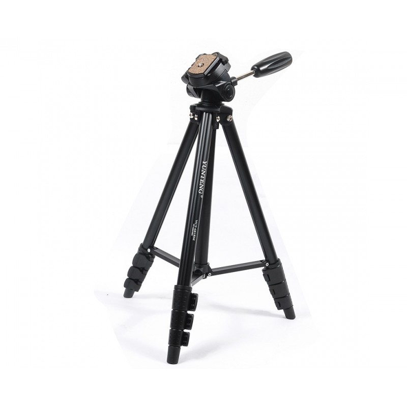 CHÂN MÁY ẢNH / TRIPOD YUNTENG 681, CAO TỐI ĐA 1.38M+Gá kẹp điện thoại