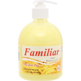 Bán sỉ - sữa rửa tay familiar 500ml sexy love, blooming love, táo, anh đào