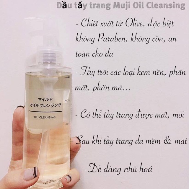 DẦU TẨY TRANG MUJI CLEANSING OIL