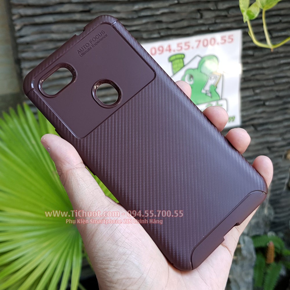 [Ảnh Thật] Ốp Lưng Google Pixel 3A Pixel 3A XL AutoFocus Vân 3D Carbon Chống Sốc