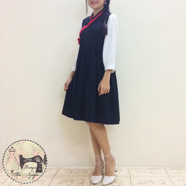 Đầm Hanbok cách tân