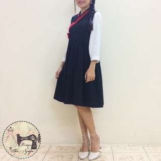 Đầm Hanbok cách tân
