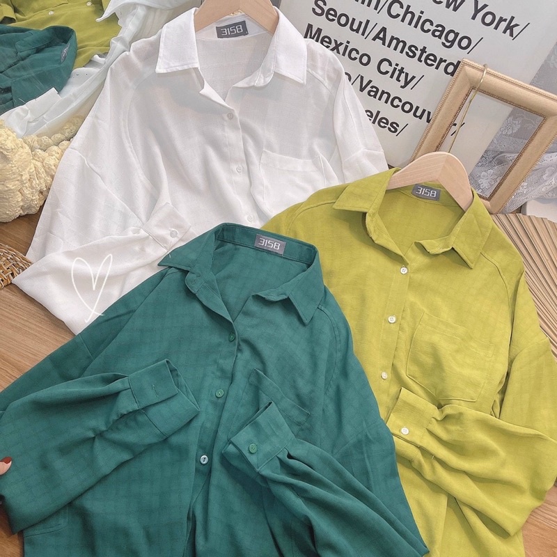 Sơ Mi Rũ mềm ko nhắn