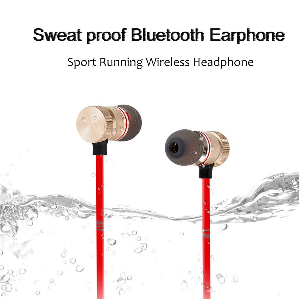 Tai Nghe Bluetooth Thể Thao Nam Châm Cho Iphone Xiaomi