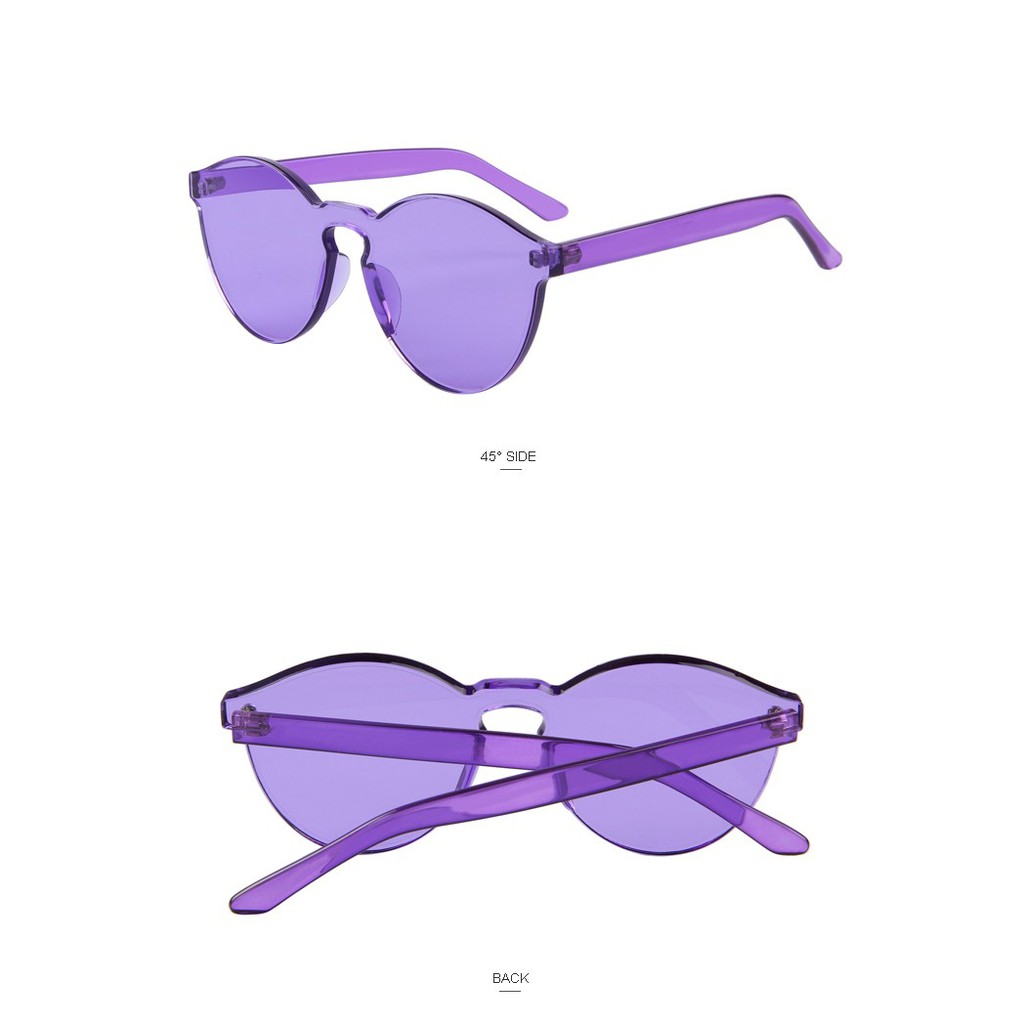 2021 Fashion Women Men's Sunglasses Cat Eye Mask Glasses Candy Color Sunglasses