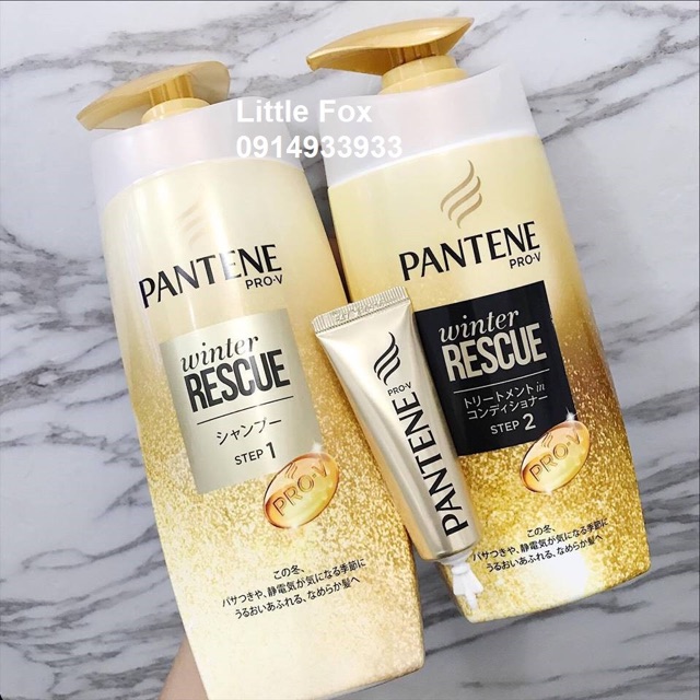 BỘ CHĂM SÓC TÓC 3 TRONG 1 PANTENE WINTER RESCUE