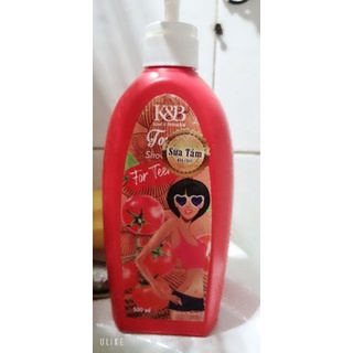 Sữa tắm K&B For Teen Girl Cà chua 500ml
