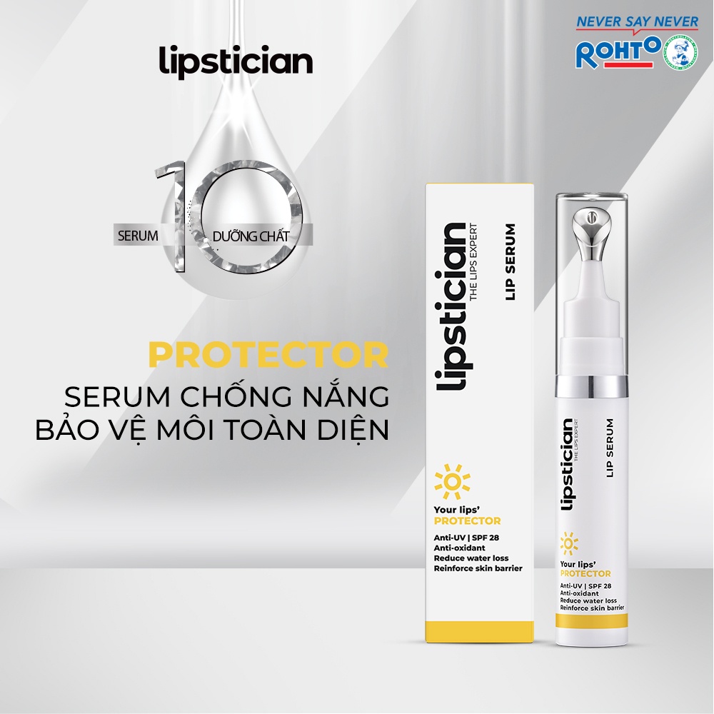 Serum Chống Nắng Dưỡng Môi Toàn Diện Lipstician Lip Serum Protector (9g)