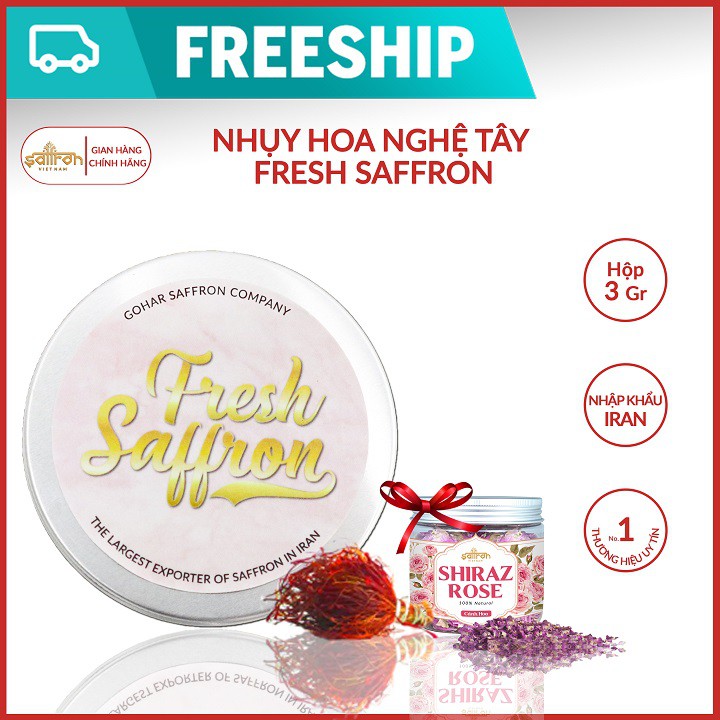 Saffron giá rẻ - nhụy hoa nghệ tây nguyên bản 99K/Gr