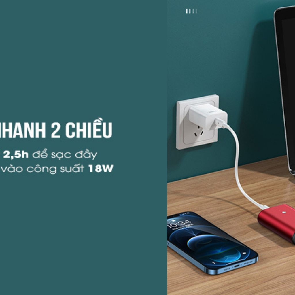 CHÍNH HÃNG  Sạc Dự Phòng Pin Dự Phòng Mini 9000mAh 22.5W Remax RPP - 182 (giao màu ngẫu nhiên)