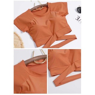 bikini chấm bi đan lưng