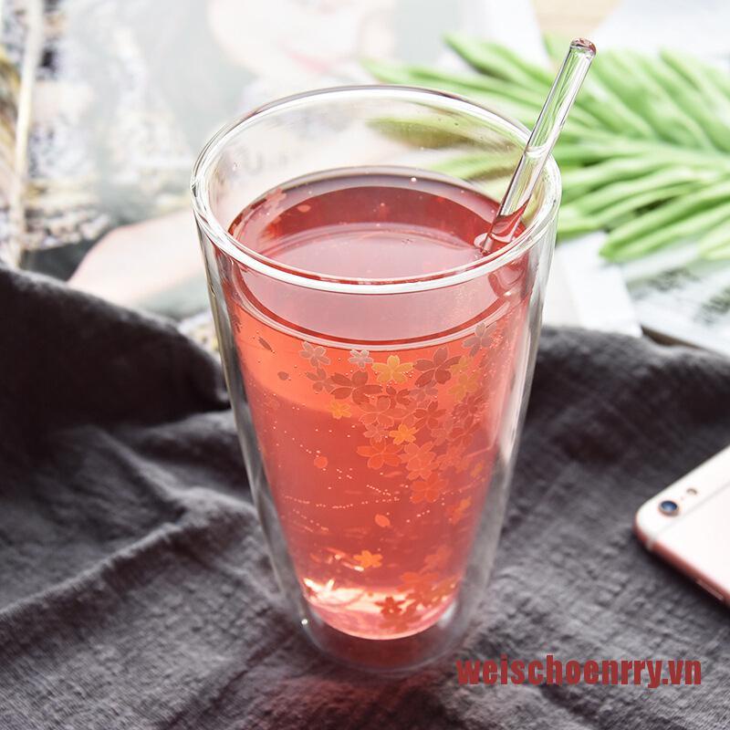 Muỗng Cà Phê Cán Dài Bằng Thủy Tinh Trong Suốt