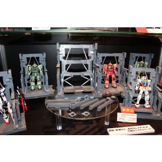 Đế trưng bày mô hình SYSTEM BASE 001 Black White Bandai 4573102590305