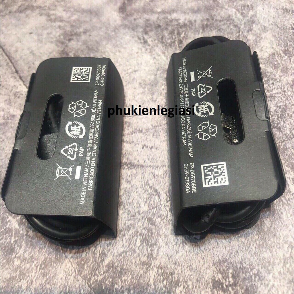 Cáp sạc Samsung S10 đầu Type C