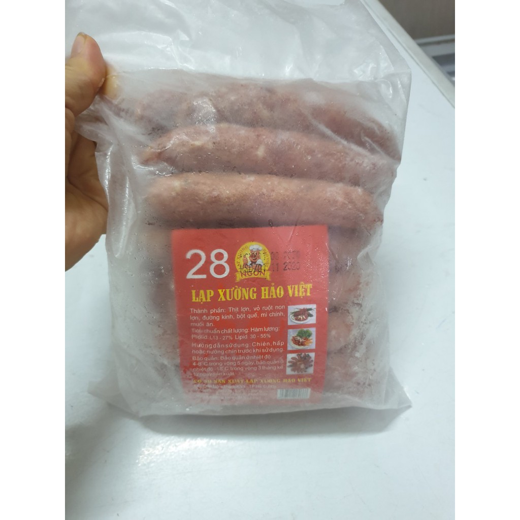 1KG lạp xưởng hảo việt , Lạp sườn tươi ngon