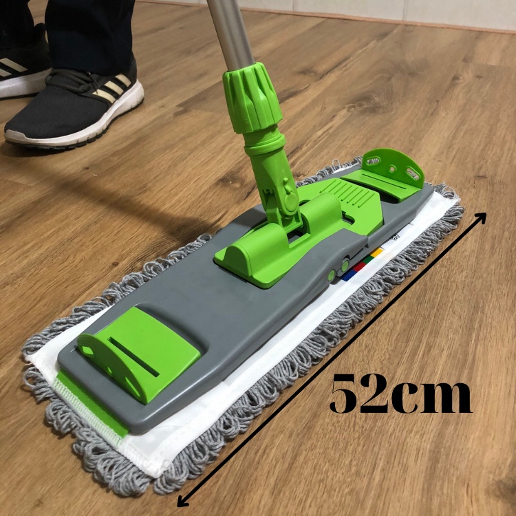 Cây lau sàn thông minh 360, Cây lau sàn công nghiệp 50cm made in Italy