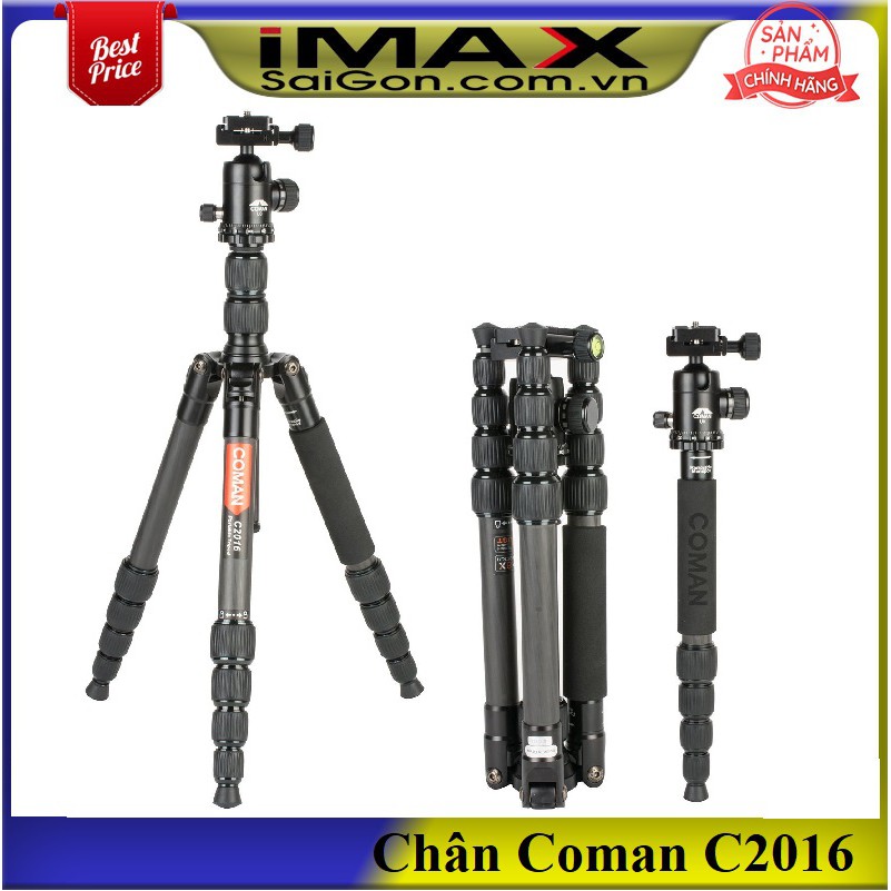 Chân máy ảnh Tripod/ Monopod Coman C2016 Carbon