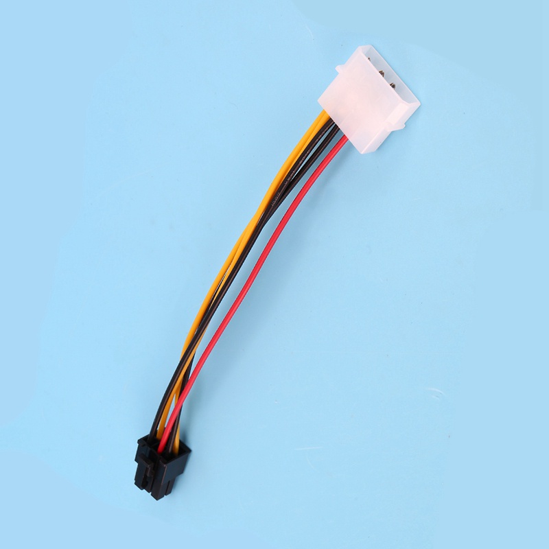 Cáp Nguồn Chuyển Đổi 4-Pin Đực Sang 6 Pin Cái Cho PCIe PCI Express