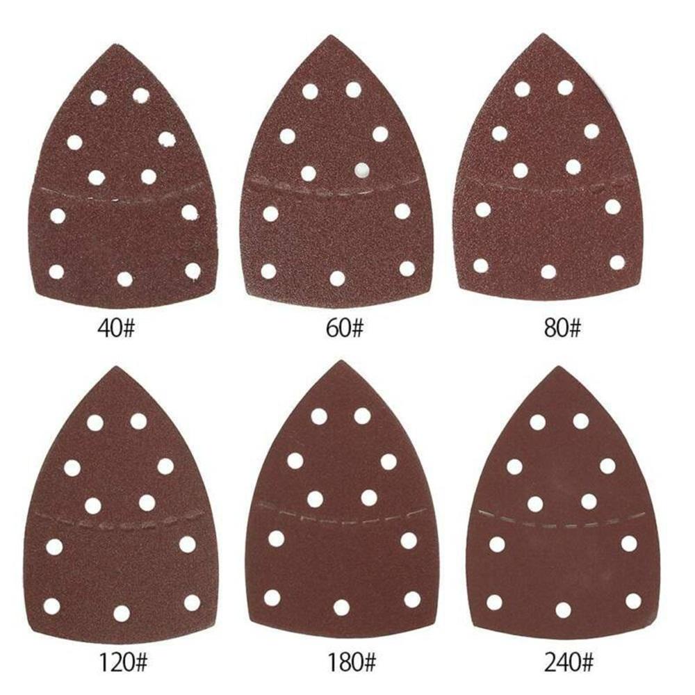 JANE 10 Giấy Nhám Đánh Bóng Chuột Máy Tính Bosch PSM 100A 60 80 120 Grit