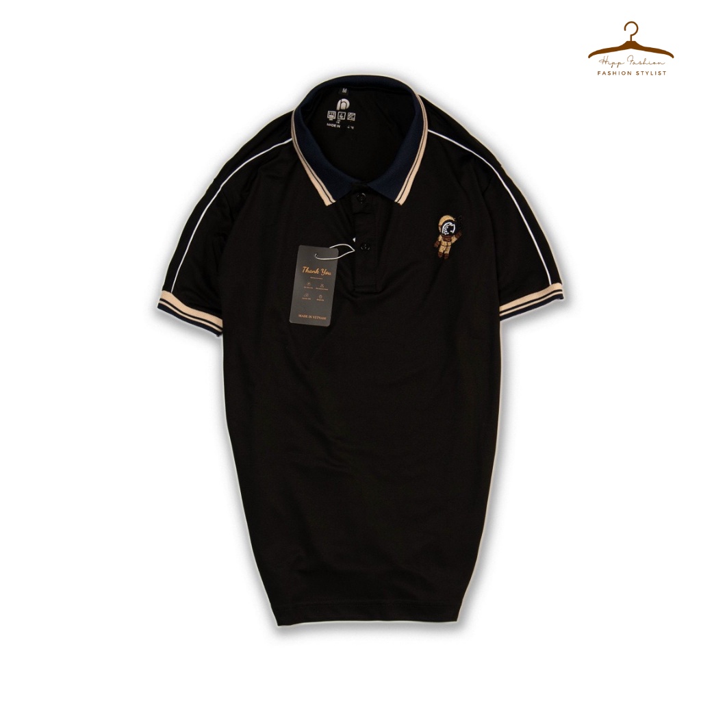Áo thun POLO Nam cổ bẻ chất cá sấu Cotton cao cấp Logo thêu thời trang lịch lãm