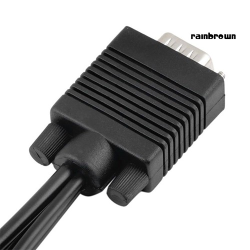 Cáp Chuyển Đổi Từ Vga Sang Video Tv Out S-Video Av Và 3 Rca Chất Lượng Cao