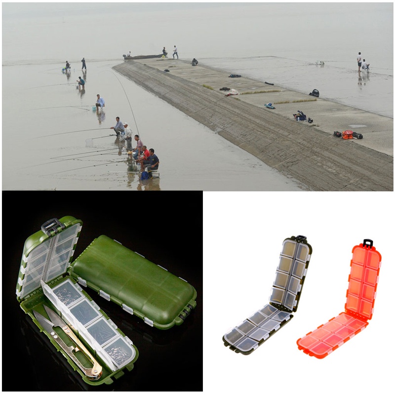 Hộp Đựng Mồi Câu Cá 16 Ngăn Tiện Dụng