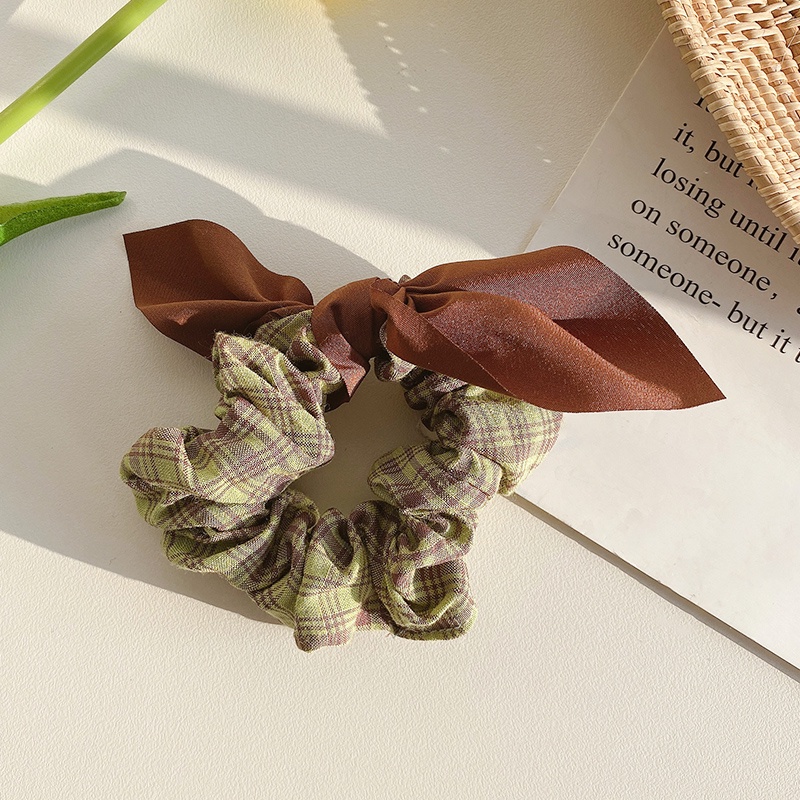 Dây cột tóc đơn giản nhiều màu sắc điệu đà phong cách Hàn Quốc