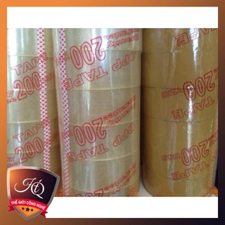 Băng keo 200ya. 1 cây 6 cuộn trong 2kg