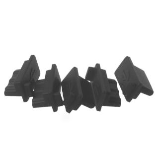 5PCS USB Dust Plug Charger Port Cover Cap Female Jack Interface Universal Silico